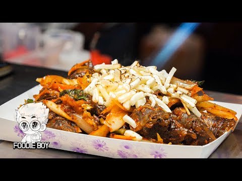 芝士炒韩国香肠/韩国街头食品/